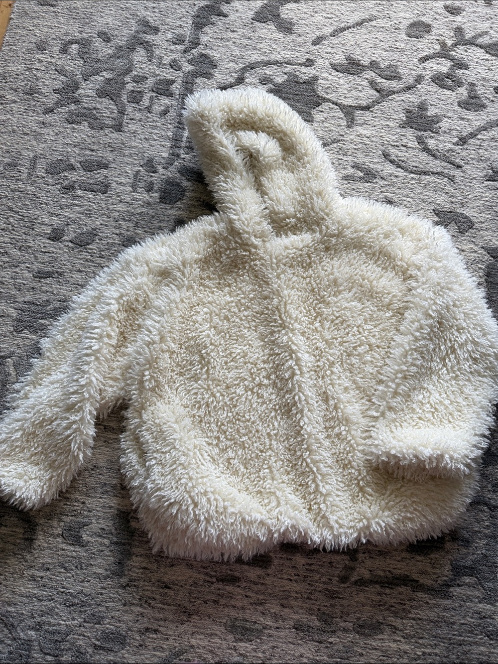 Skims Cozy Hooded Sherpa Jacket